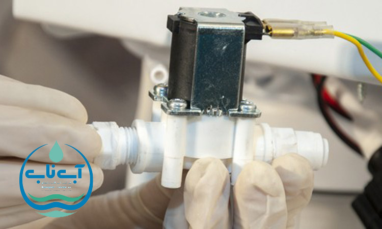 خرابی شیر برقی یا گیر کردن آن