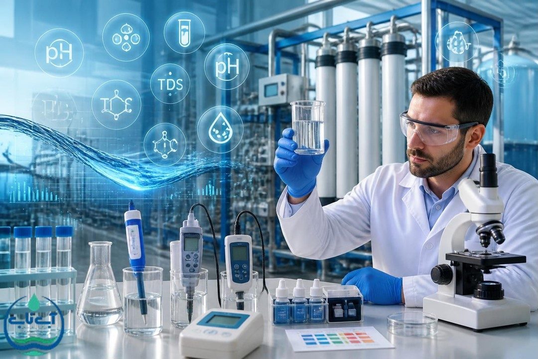 آنالیز آب برای تصفیه آب صنعتی